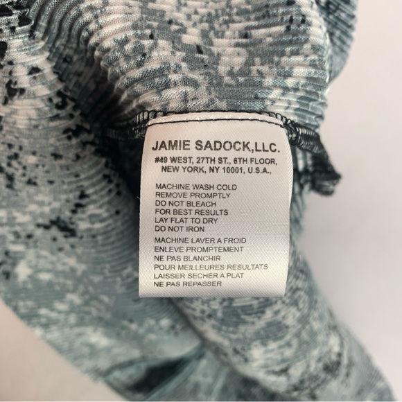 Jamie Sadock Womens Medium Golf Top Crinkle Plisse 1/4 Zip Red Collared Shirt - Picture 8 of 14